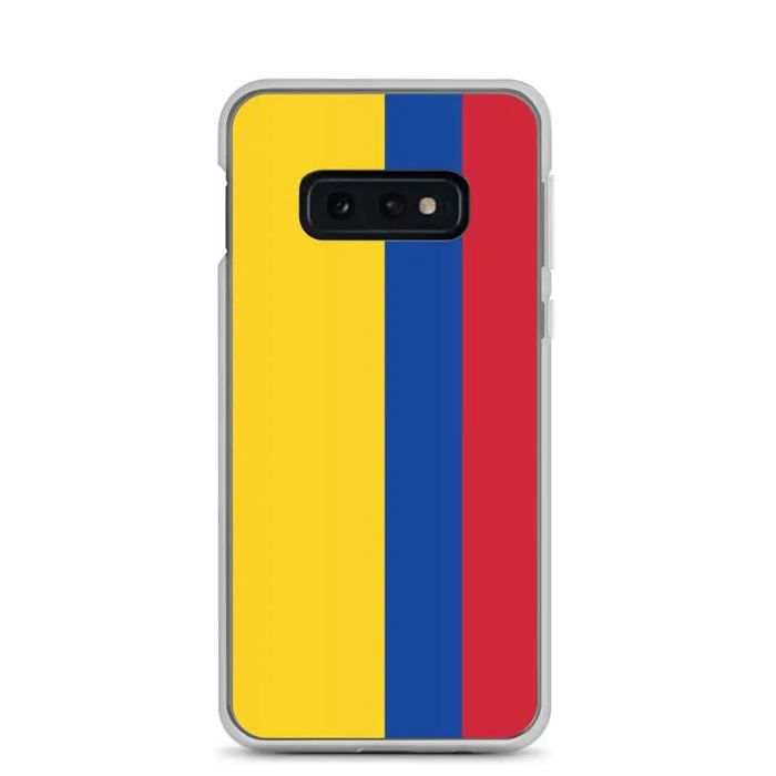 Coque Téléphone - Samsung - Galaxy S10e - Drapeau Colombie - Souple - Multicolore
