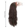 Clip in Half Headband Wig Korean Style Long Wavy Curly  Hair Wide Knit Headband Wig  Party