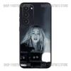 Чехол для телефона Singer T-Tini S-Stoessel для Samsung Galaxy A20, 21s, 22, 31, 32, 52, 53, 72, 73, 80, 91, Мягкий Жидкий Силикон, Черный Чехол