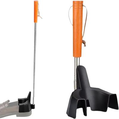 Рожок для обуви с длинной ручкой для пожилых людей, удлиненная воронка для обуви, устройство для помощи при ношении обуви