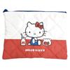 Hello Kitty 50th Anniversary Quilted Pouch Swali
