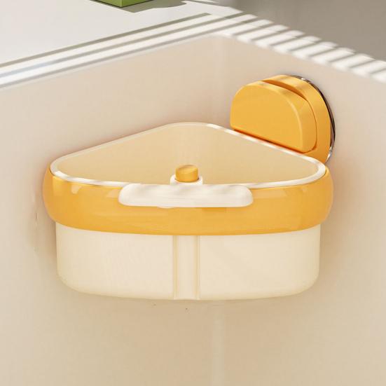 4Pcs Sink Strainer Basket Hanging Sink Strainer Triangular Faucet Sponge Storage Rack Corner Sink Trash Catcher for Food Waste