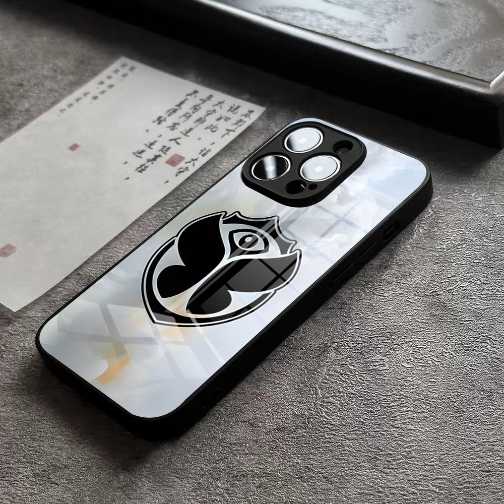 Чехол для телефона T-TomorrowlandS для IPhone 17 Pro Max 15 14 Pro 12 11 13 Mini X XR XS 16 Plus SE Стеклянная крышка