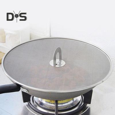 Складная ручка для защиты от брызг масла, противоскользящая крышка для сковороды с масляной защитой для ресторана