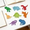 Cute Cartoon Animal Themed Design Reusing Stick Note Selves Adhesive Write Pad Removable for Journaling Office School