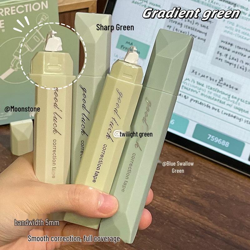 Градиентная бесшумная корректирующая лента в виде ручки - Большая емкость, гладкая, не рвущаяся