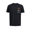 Project Rock Johnson Series Training Round Neck Short Sleeve T-Shirt Men Tops Black 1386907-001
