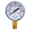 Mechanical Pressure Gauge 18inch BSPT Bottom Connection for Air Oil Water (0300psi 020bar)