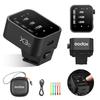 Сертифицированный сертификат соответствия Godox X3C TTL Беспроводной триггер вспышки Передатчик вспышки Пульт дистанционного управления вспышкой для камер Canon Сенсорный экран Литиевая батарея Быстрый
