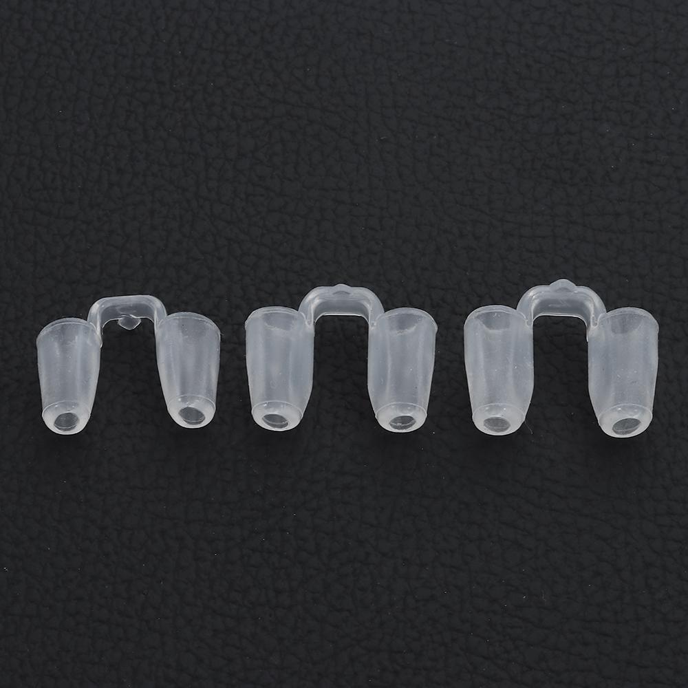 Rhinoplasty Nostril Support Shaping Clear Crooked Nose Correction Fixator Silica Gel Nose Clip