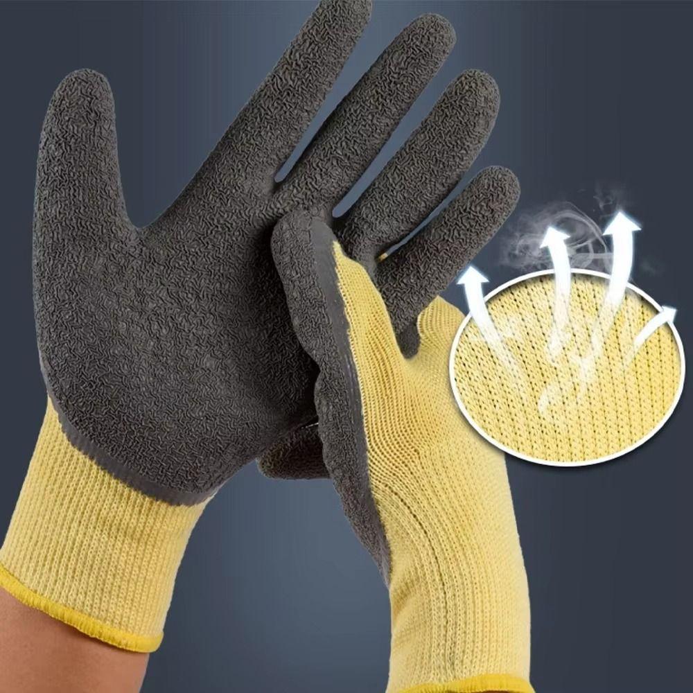 400v Electrician Working Gloves Anti-Electrical Mittens New Rubber Insulating Gloves