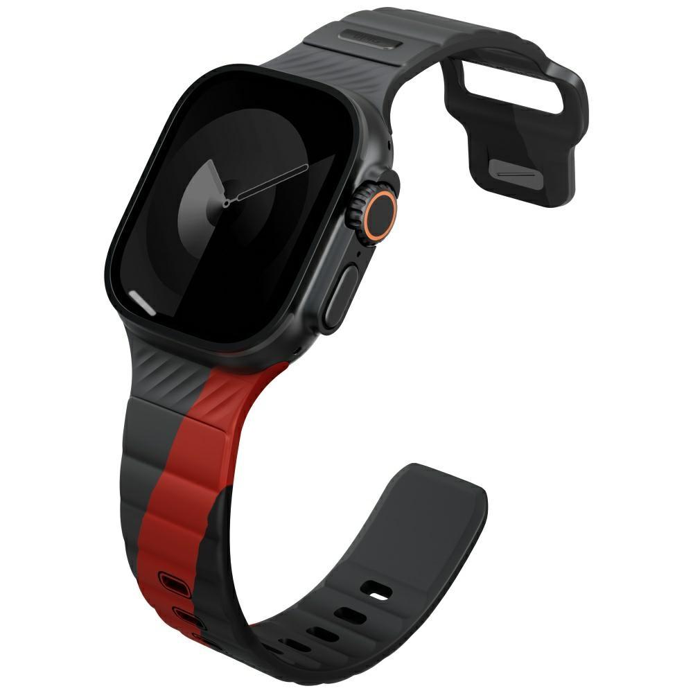 UNIQ Stride De Rubber strap for Apple Watch 49/46/45/44mm charcoal