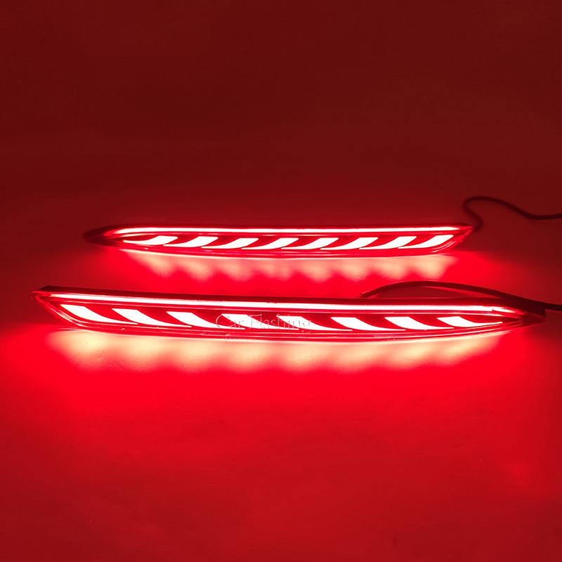 For Geely Coolray Proton X50 2018 2019 2020 2021 LED Rear Bumper Reflector Light Car turn signal Tail Light Brake Warning Lamp