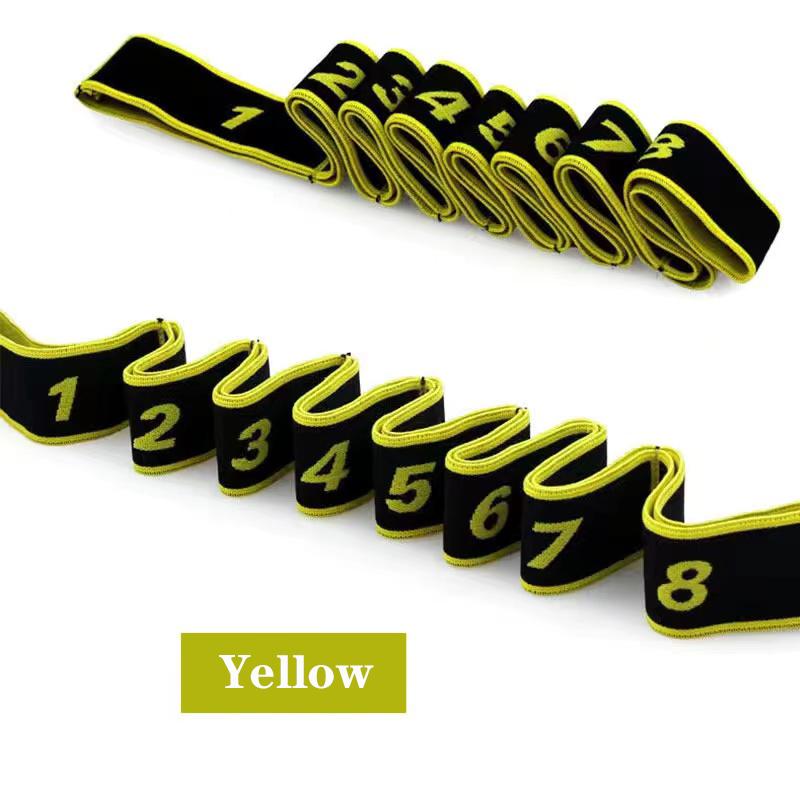 Ремень для йоги, полиэстер, латекс, эластичная лента для латинских танцев, петля для йоги, пилатеса, тренажерный зал, фитнес-упражнения, эспандеры