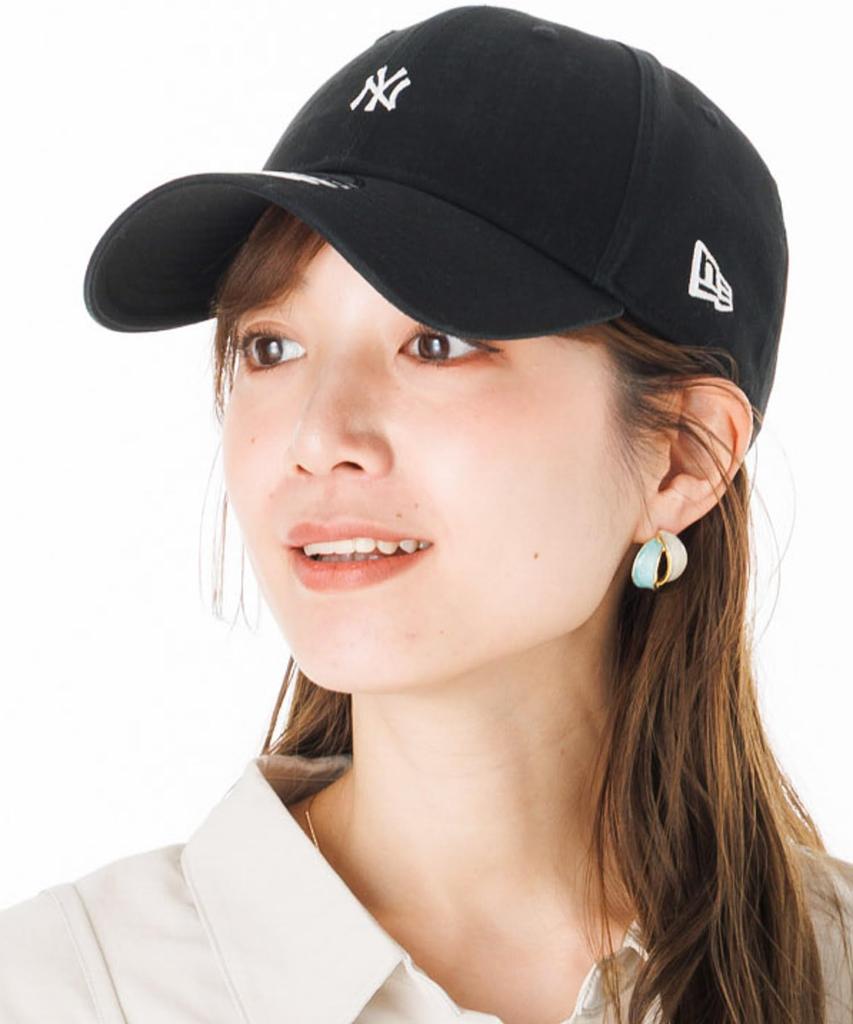 New Era Кепка 9FORTY с длинным козырьком и тканевым ремешком, MLB NY Yankees, 15164881 NER37C5505, Черный, Один размер 56.8-60.6см, Регулируемый, ONSPOTZ, Унисекс