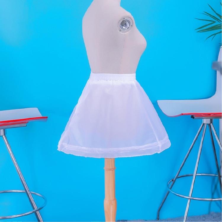 Кринолиновая Нижняя Юбка для Девочки Пышная Нижняя Юбка Юбка-Каркас для Маленькой Девочки Нижняя Юбка