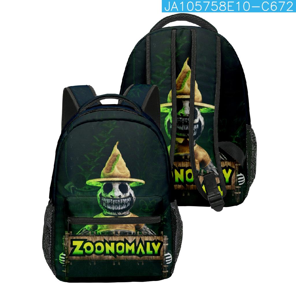 Мультяшные Популярные Смешные Zoonomaly студенческие Рюкзаки для книг Рюкзаки для ноутбуков 3D-принт Оксфорд Водонепроницаемые Дорожные рюкзаки для мальчиков/девочек