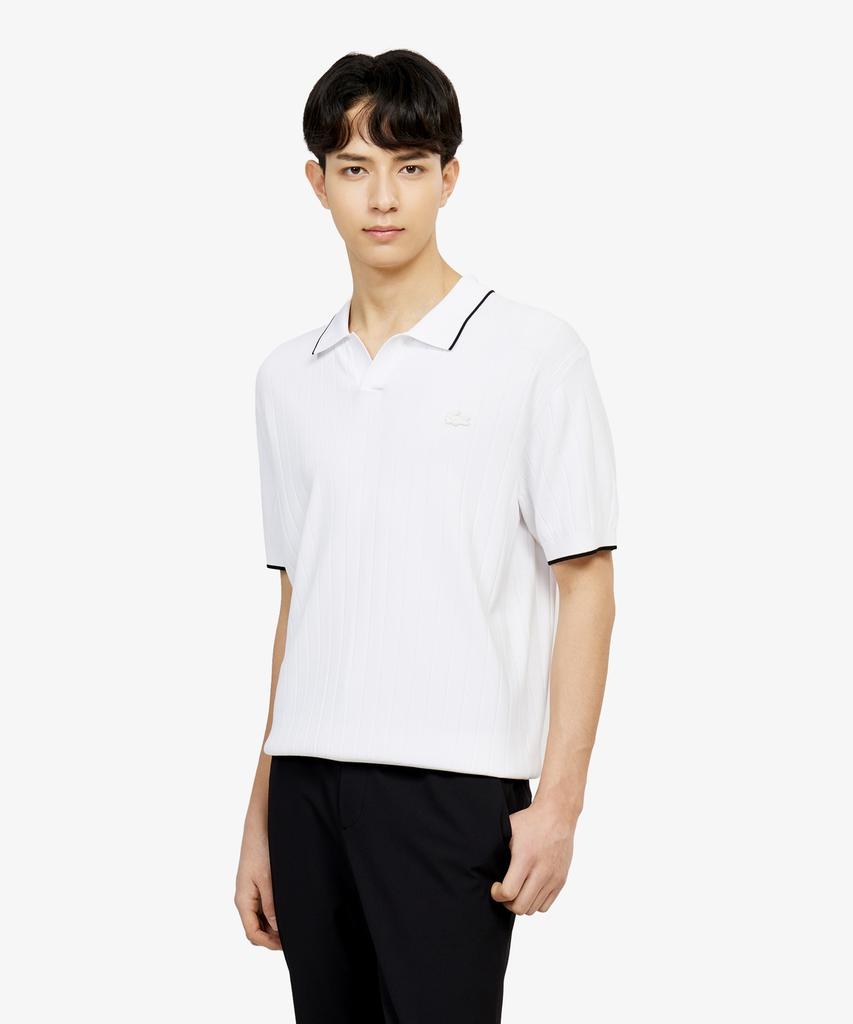 LACOSTE Men'S Open Collar Sweater Ah721E-56G 001