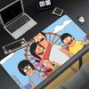 Мультяшная коврик для мыши B-Bobs Burgers XXL Геймерский Игровой ПК Компьютер Отаку Заблокированный край Сделай сам Индивидуальное фото Ноутбук Ноутбук Настольный коврик