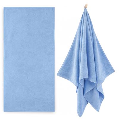 Zwoltex Kiwi2 Thick Small Hand Towel Egyptian Cotton Blue 500G 30X50