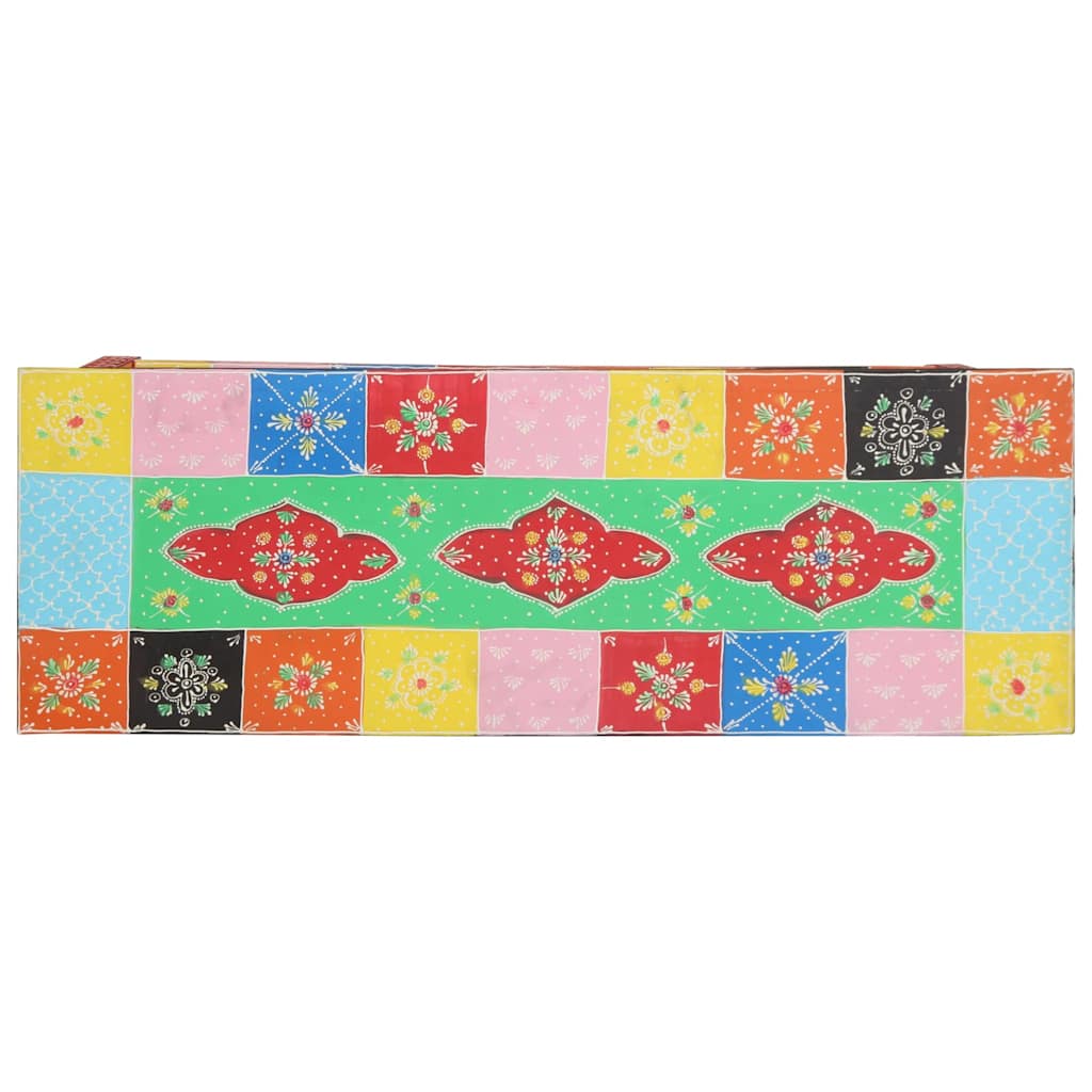 Console Table with Drawers Multicolored 100 x 30 x 77 cm