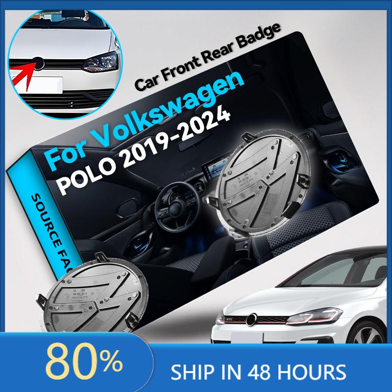BGD1 Hot Golf For VOLKSWAGEN VW Hot Golf For VOLKSWAGEN VW 1Pcs 139mm 110mm VW Car Logo Emblem Hood Front And Rear Tail Mark Rear Bad AH0