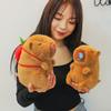 Kapibara Doll Doll Plush Toy Snot Can Pull Capybara 8 Inch Grab Doll Gift