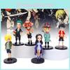 6pcs Piece One Role Pvc Toy Model Desktop Decoration Children Gift Christmas