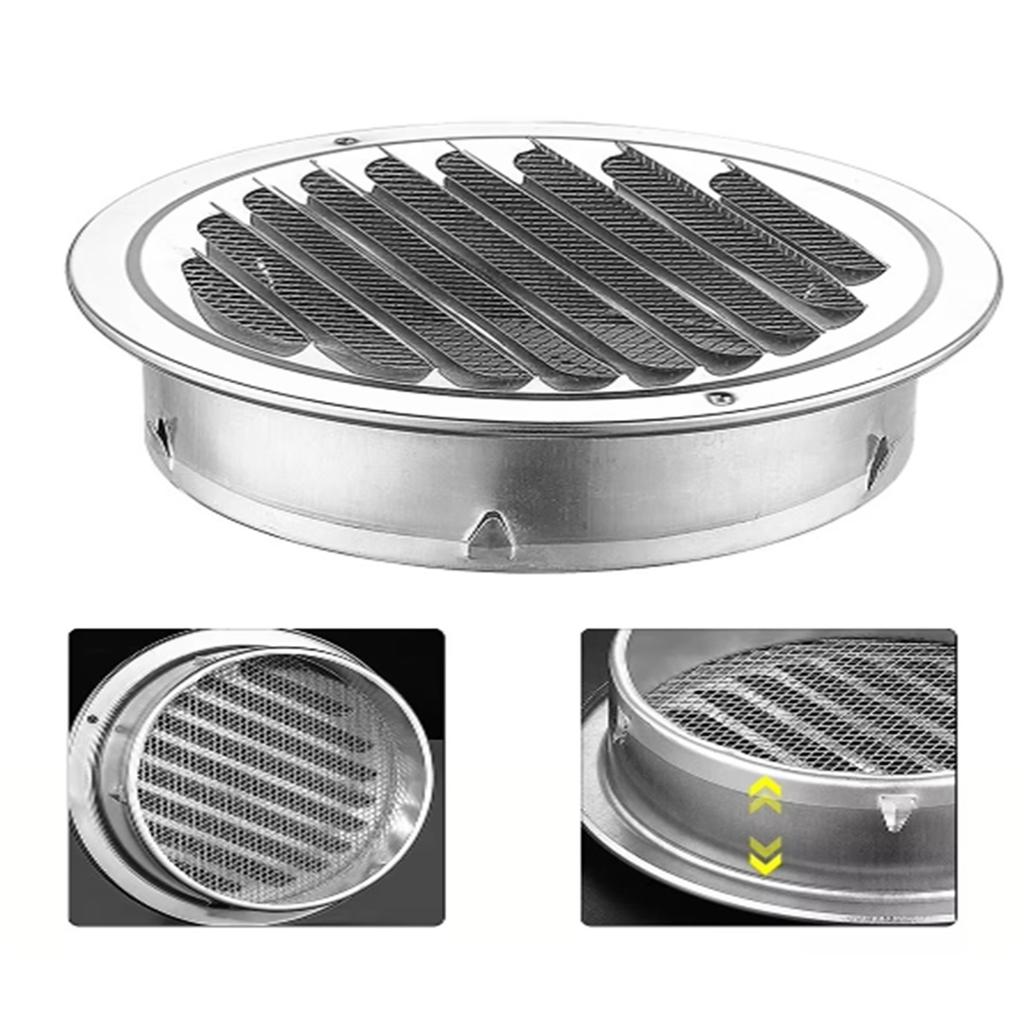 1 шт. 70-300 мм круглая решетка для вентиляции из нержавеющей стали защита от насекомых для наружных стен дома инструмент для вентиляции воздуховодов