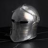 Cosplay Barbuta Knight Helmet Full Steel Italian-Style Armor Headgear for , Cosplay Historical Reenactment