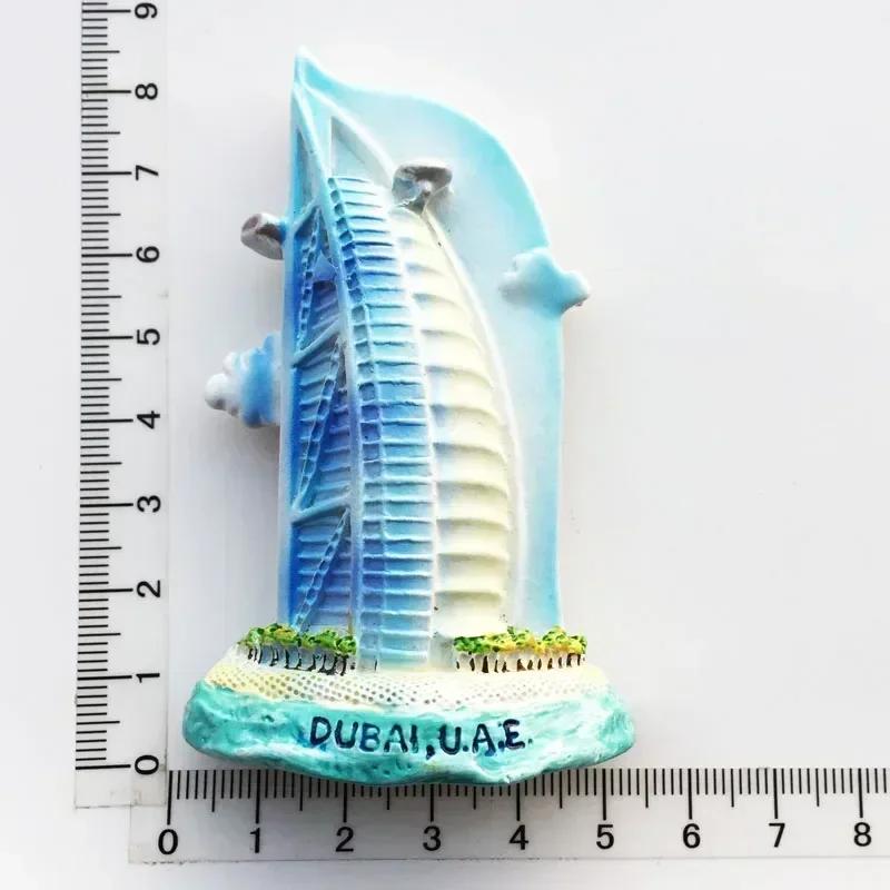 Туристические сувениры Дубая Магниты на холодильник Башня Халифа Саудовская Аравия Памятные магниты на холодильник Наклейки Украшения для дома