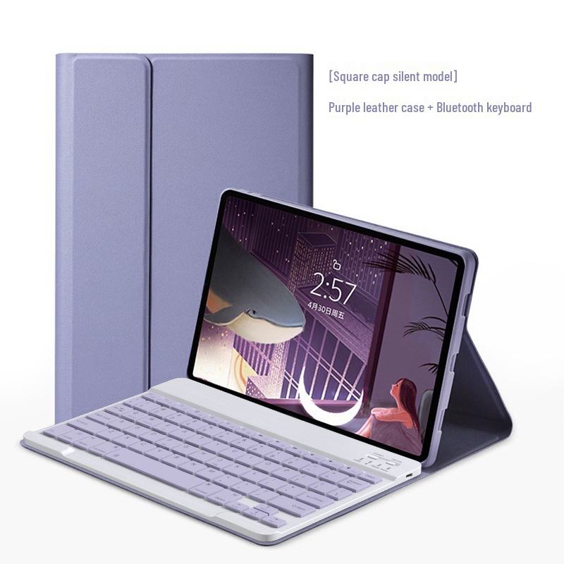 Чехол-клавиатура Bluetooth из кожи для iPad Pro 11 10-го поколения 10.9 со слотом для стилуса - Магнитный защитный чехол для планшета 10.2