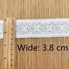 1 ярд Кружевная ткань с крестом Рукоделие DIY Вышитая женская одежда Юбка Нижнее белье Платье Швейная отделка Аксессуары
