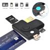 Универсальный считыватель смарт-карт USB 2.0: Считыватель SIM, SD, TF, ID, IC-карт
