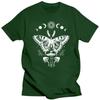Men's T-shirts Moth Mushrooms Cottagecore Insect Bug Sun and Moon Vintage Aesthetic Indie Alt Graphic Art Classic Shirts Male