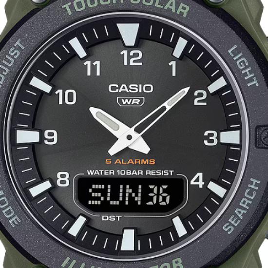 Casio Коллекция Tough Solar Хаки Часы AQ-S820W-3BJF Мужские