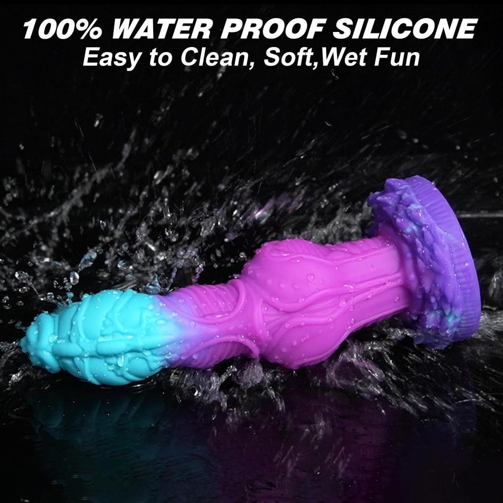 Alien Dildo Liquid Silicone Large Knot Anal Plug Posterior Chamber Anal Expansion Device Female Masturbation SM Adult Products