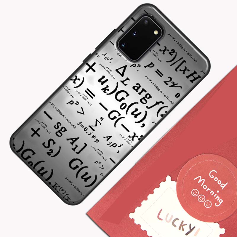 E=mc2 Mathematical Physical formula Phone Case For Samsung Galaxy S23 Ultra S20 S21 S22 S24 S25 Plus S9 S10 S24 FE Cover Shell