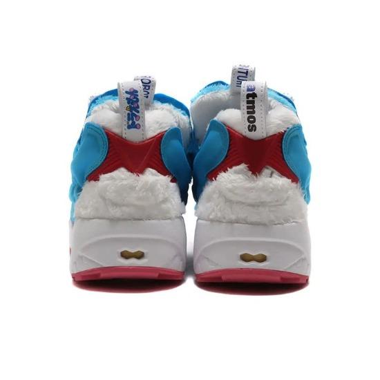 Reebok Doraemon x atmos x InstaPump Fury OG 'Furry Blue' GV7288 Мужская обувь