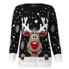 Stylish Unisex Christmas O-neck Knitted Sweater Comfortable Retro Jumper Knitwear For Holiday Joy