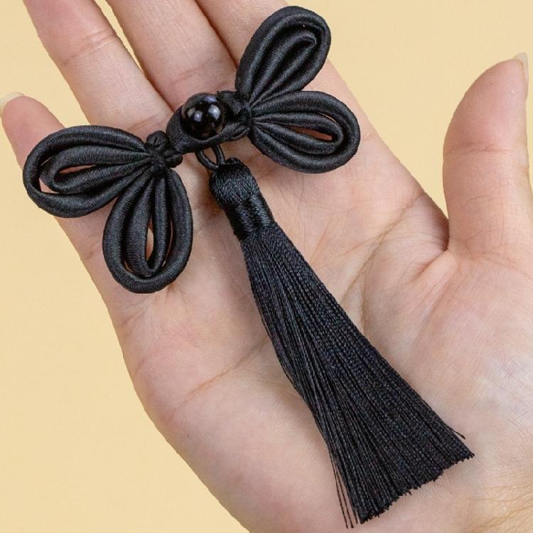 Chinese Tang Suit Fringe Cheongsam Buttons Knot Fastener Closures DIY Buckle