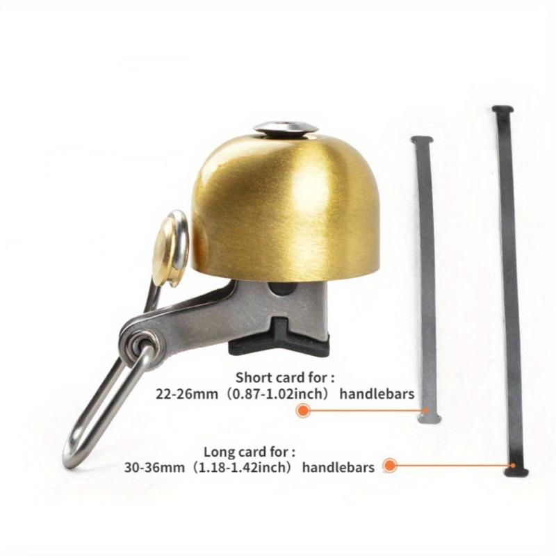 1 шт. Классический велосипедный звонок для велосипеда, кольцевой звонок с громким звуком, звонки для рулей дорожного горного велосипеда, для взрослых