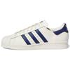 Superstar 82 белые темно-синие унисекс кроссовки Cloud-White Off-White GZ1537