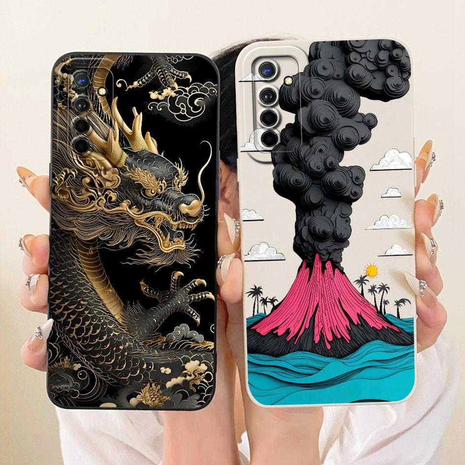 Чехол для Realme X2 Чехол для Realme XT Милый Кот Мультяшный Мягкий Силикон Защита Камеры Чехол для Телефона Для OPPO K5 RealmeXT RMX1921 Capa