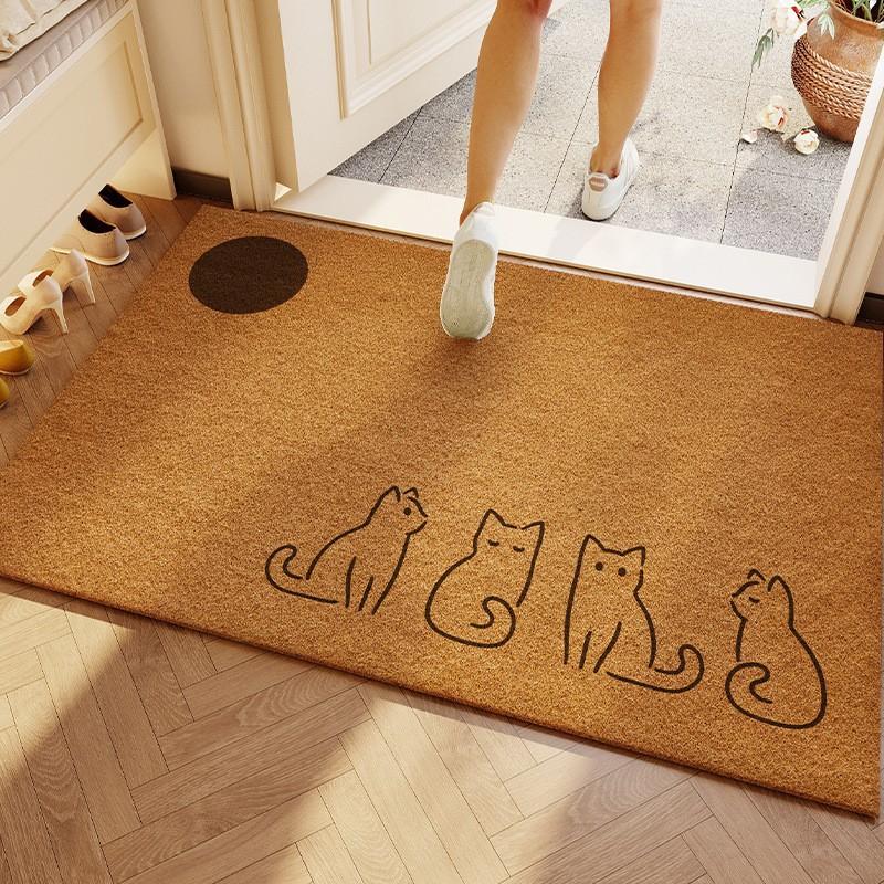 American Floor Mat Washable Non-Slip Terrace Balcony Welcome Door Mat Kitchen Bedroom Carpet Home Decoration