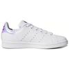adidas Оригинальные STAN SMITH J Нескользящие, Износостойкие, Дышащие Низкие детские кроссовки для скейтбординга Белые кроссовки AQ6272