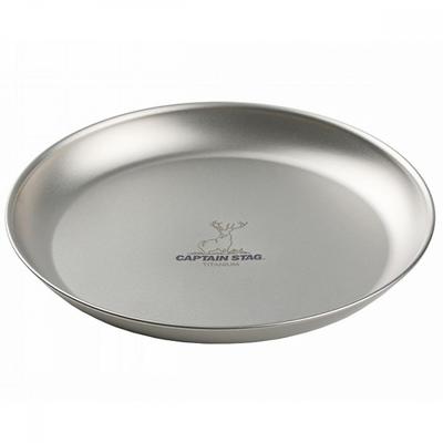 CaptaIn Stag Uh 4509 [Уличная тарелка для тарелок 19 см, легкая, титановая, сделано в Японии, сделано в Цубамесандзё]