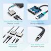 TOTU AD-5 13cm USB-C to USB-C + 3.5mm Audio Adapter Cable Support PD 30W Fast Charging
