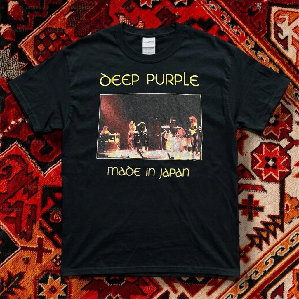 Deep Purple Made in Japan European Tour 90s Band T-shirt - Vintage Graphic Band Tee
