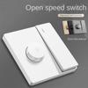 110-240 В Переключатель управления скоростью вентилятора Скрытый монтаж Потолочный вентилятор Регулятор Бытовой